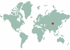 Khovd Airport in world map